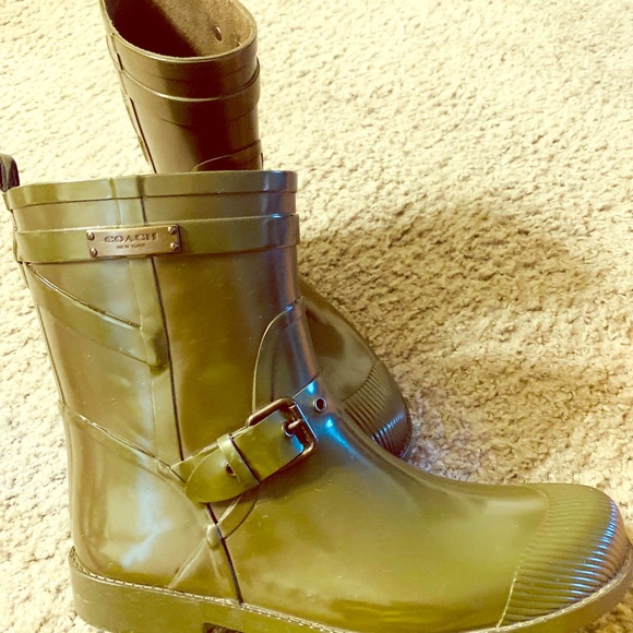 Coach Shoes - Coach Rain boots